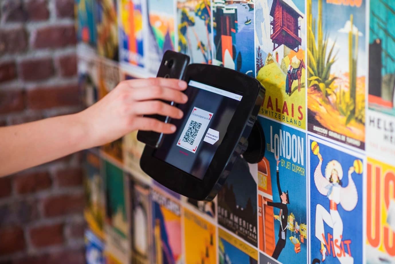 paying with QR codes